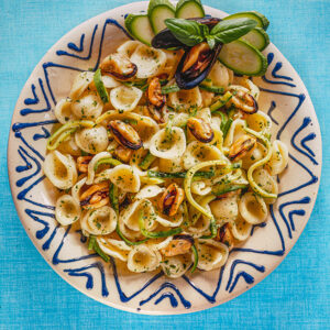 ORECCHIETTE CON COZZE ZUCCHINE E BASILICO - 7238