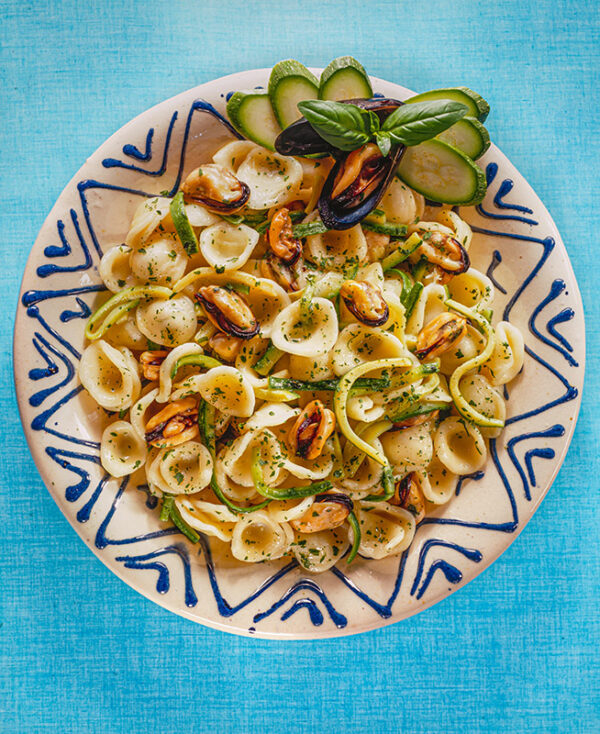 ORECCHIETTE CON COZZE ZUCCHINE E BASILICO - 7238