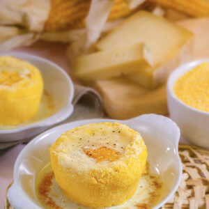 NIDI DI POLENTA CON UOVA E FONTINA - 1505