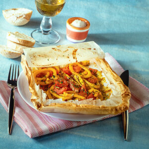 CUCINA AL CARTOCCIO - TOTANI E POMODORI CON SEMI DI FINOCCHIO E PREZZEMOLO - 3141