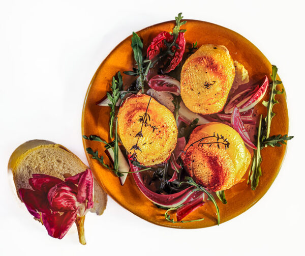 TARTINE CON PATATE E INSALATA - 5944