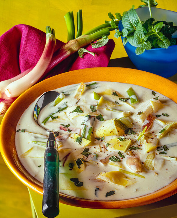 PASTA FREDDA CON YOGURT CIPOLLOTTI E MENTA - 6187