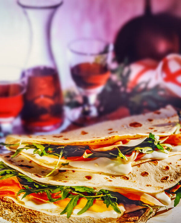 PIADINA CON SCQUACQUERONE - S0902 - 1836
