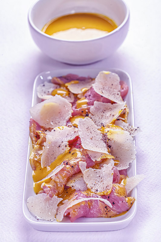 CARPACCIO TIROLESE CON SALSA DI SENAPE - TRENTINO AA - 2901