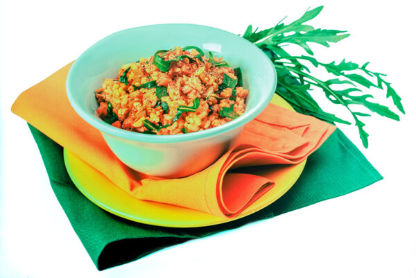 RISOTTO CON RUCOLA E RAGÙ DI TRIGLIE - S2503685 - 6024