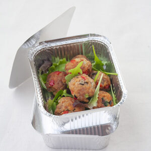 POLPETTE ALLE VERDURE CON MELANZANE PEPERONI CIPOLLOTTO ERBE - 0708