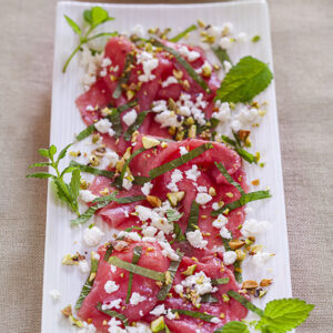 CARPACCIO CON MELISSA PISTACCHI FETA - 7246