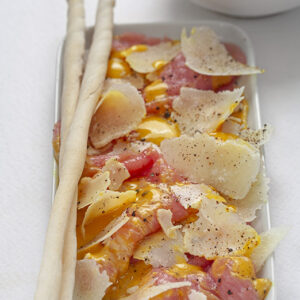 CARPACCIO TIROLESE CON SALSA DI SENAPE - TRENTINO AA - 2902