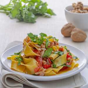 TAGLIATELLONE AL SAPORE DI MANDORLE, NOCI E PINOLI - 0582