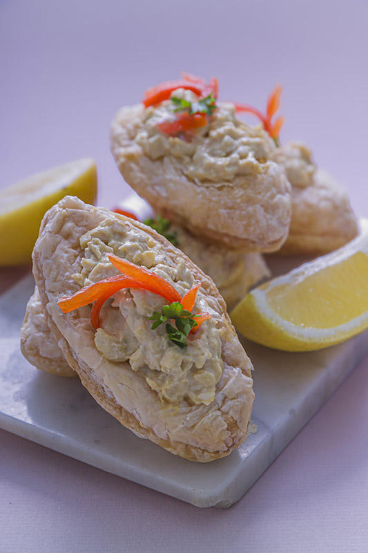 BARCHETTE CON POLLO ALLA MAIONESE - GT6J0747