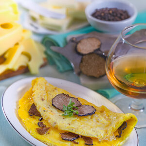 OMELETTE AI TARTUFI E AL COGNAC - K5674