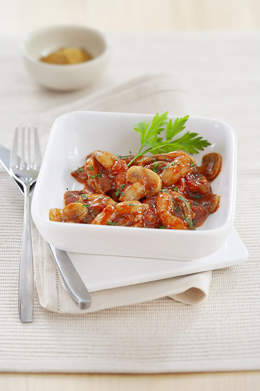 RANE AL CURRY POMODORO PREZZEMOLO E FUNGHI - 1214