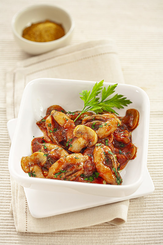RANE AL CURRY POMODORO PREZZEMOLO E FUNGHI - 1218