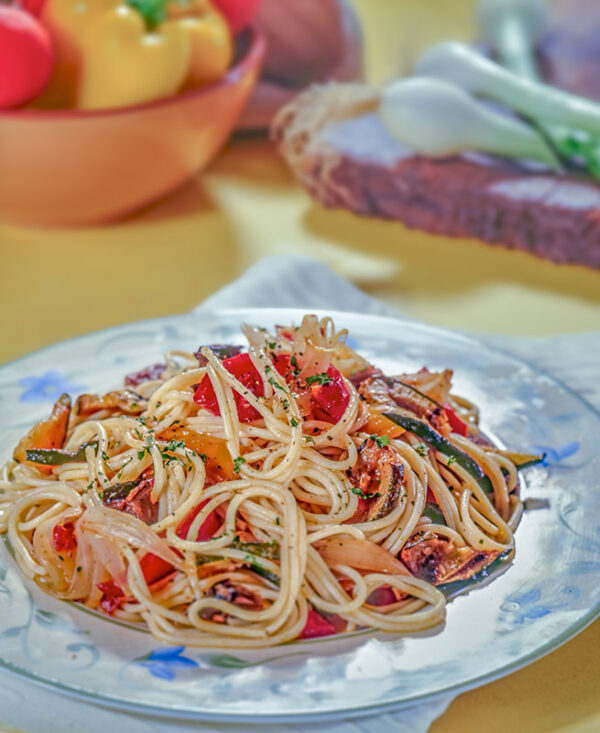 SPAGHETTI ALLE VERDURE - S1802 - 5271