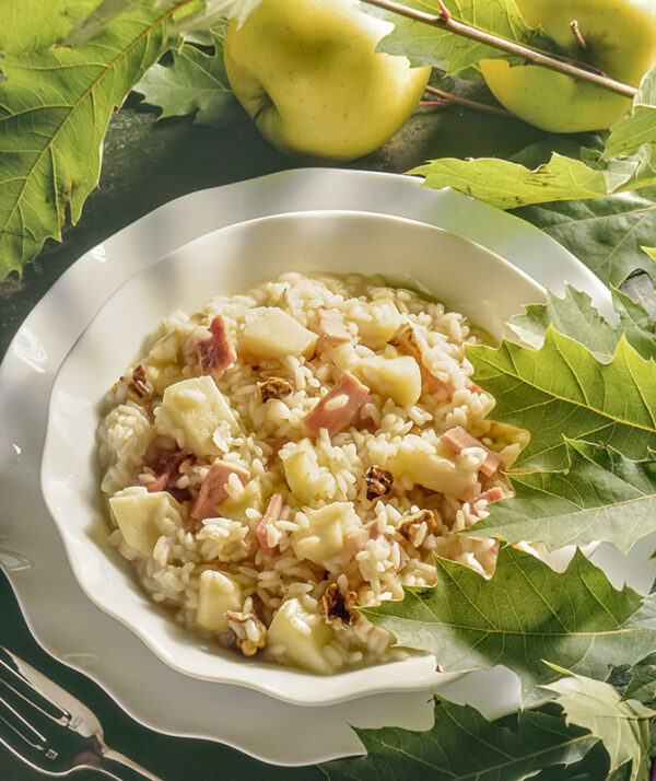 RISOTTO IN SALSA DI MELE E FORMAGGIO - GR2639 - 4279
