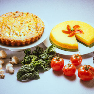 SFORMATO DI FRITTATA TRICOLORE, SFORMATO DI FUNGHI - S75880 - 9565