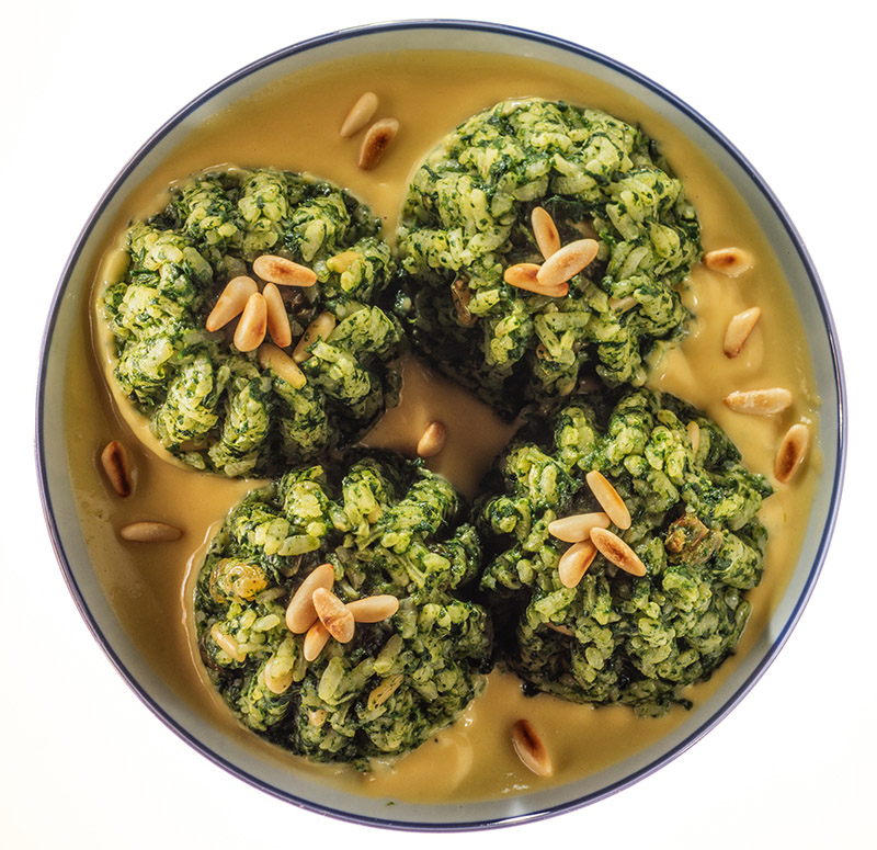 SFORMATINI DI RISO AGLI SPINACI E PINOLI - 4051 - immagine 1