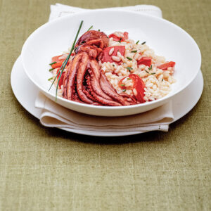 RISOTTO CON POLPO E PEPERONI - 4198