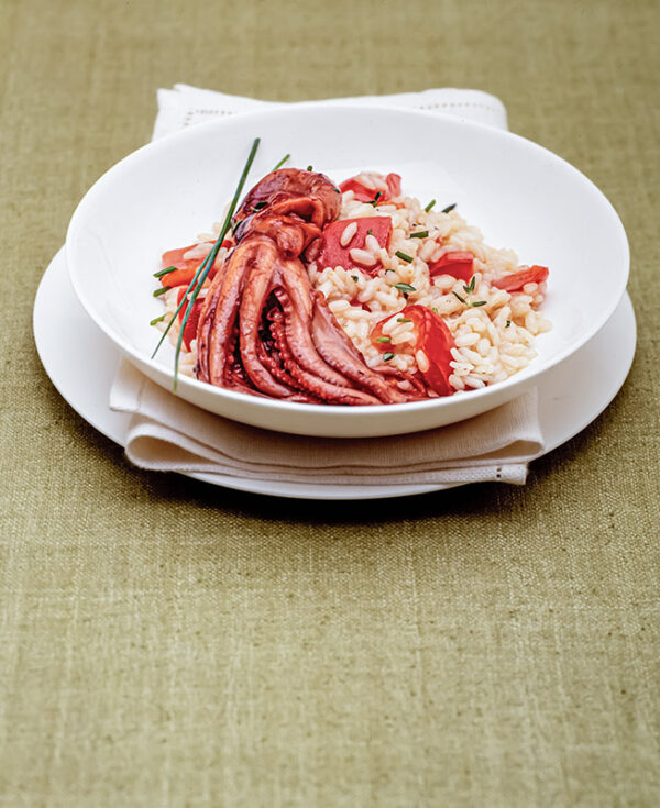 RISOTTO CON POLPO E PEPERONI - 4198