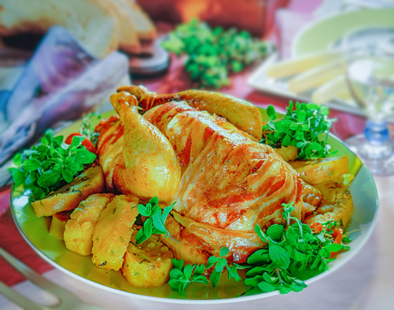 FARAONA RIPIENA ALLA MAGGIORANA - S0401 - 165766 - immagine 1