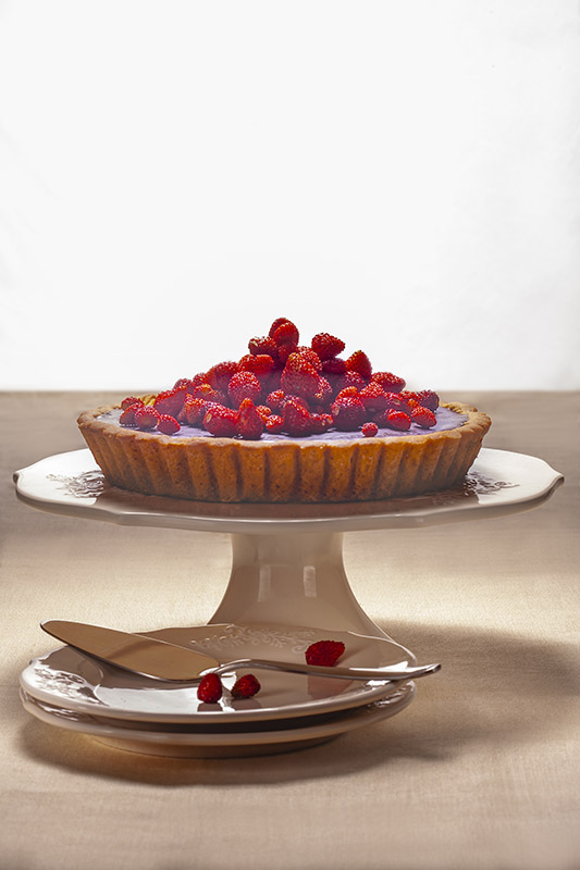 CROSTATA AL CIOCCOLATO E FRAGOLINE DI BOSCO - 0641
