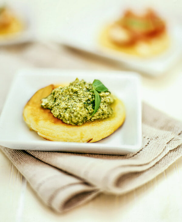 BLINIS AL FORMAGGIO E PESTO - S2203236 - 76617
