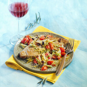 PESCE SPADA CON VERDURE - 6338