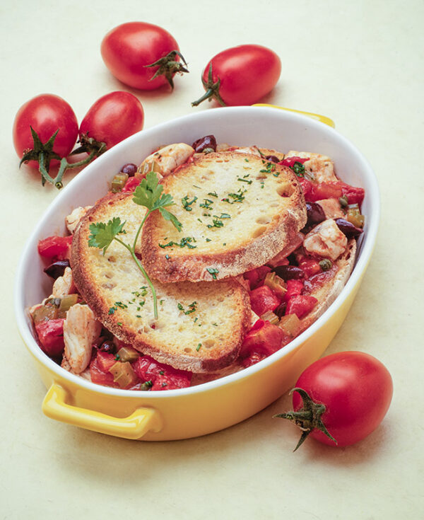 PIROFILA DI PANE POMODORI E ORATA - 6379