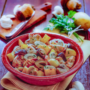 BOCCONCINI DI POLLO CON FUNGHI - 6393
