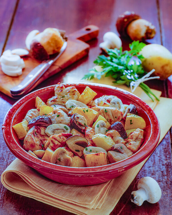 BOCCONCINI DI POLLO CON FUNGHI - 6393