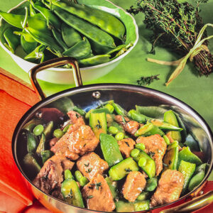 VITELLO CON TACCOLE E ZUCCHINE - 6757