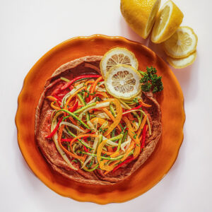 CARNE CON JULIENNE DI VERDURE - 6768