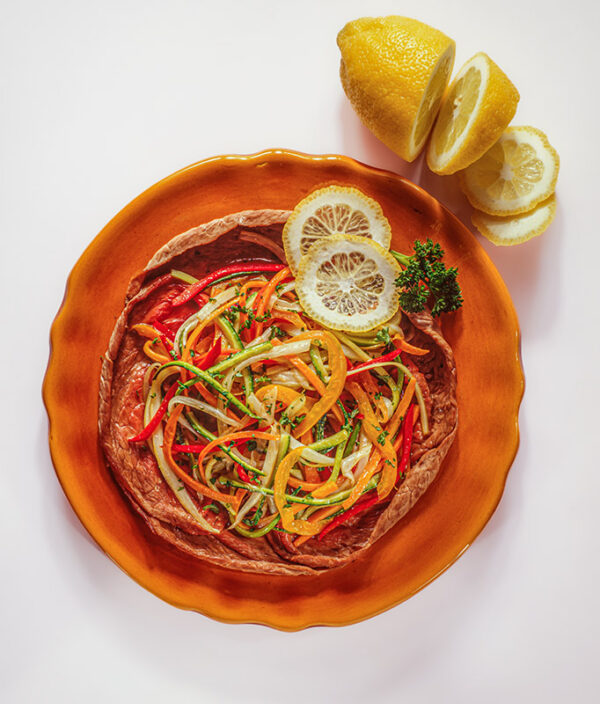 CARNE CON JULIENNE DI VERDURE - 6768