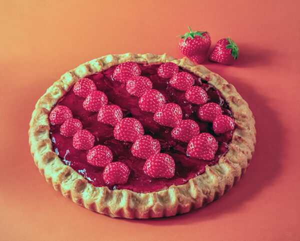 CROSTATA CON FRAGOLE E CIOCCOLATO - 6878