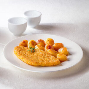 COTOLETTA DI POLLO CON PATATINE NOVELLE - 6913