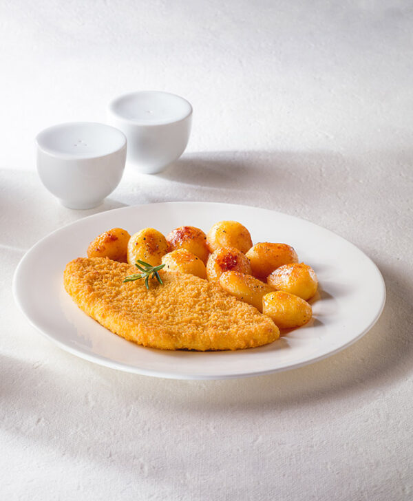 COTOLETTA DI POLLO CON PATATINE NOVELLE - 6913