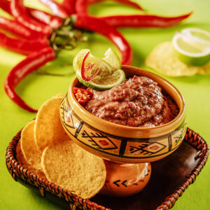 NACHOS E SALSA DI GUACAMOLE AL PEPERONE - 7046