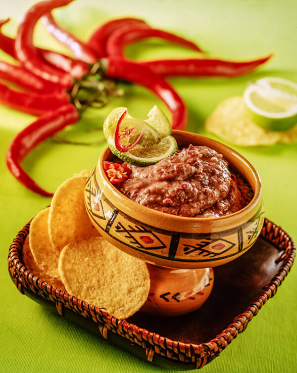 NACHOS E SALSA DI GUACAMOLE AL PEPERONE - 7046