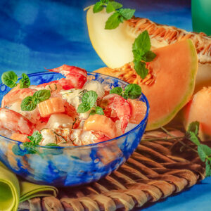 INSALATA GAMBERI, MELONE - 7058