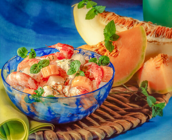 INSALATA GAMBERI, MELONE - 7058