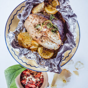 TONNO AL CARTOCCIO CON AGLIO E LIMONE - 7072