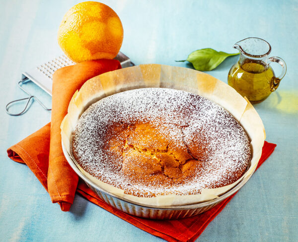 TORTA AL PROFUMO DI ARANCE - 7081