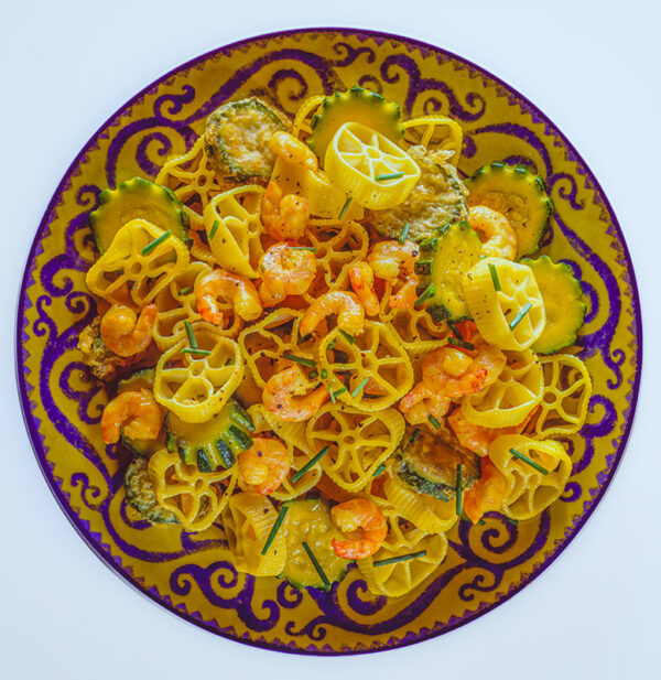 RUOTE AI GAMBERI E ZUCCHINE - 7173
