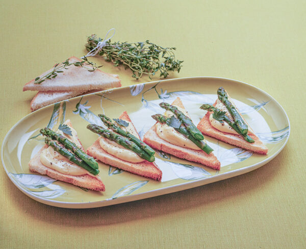 CANAPÈ CON MAIONESE E ASPARAGI - 7279