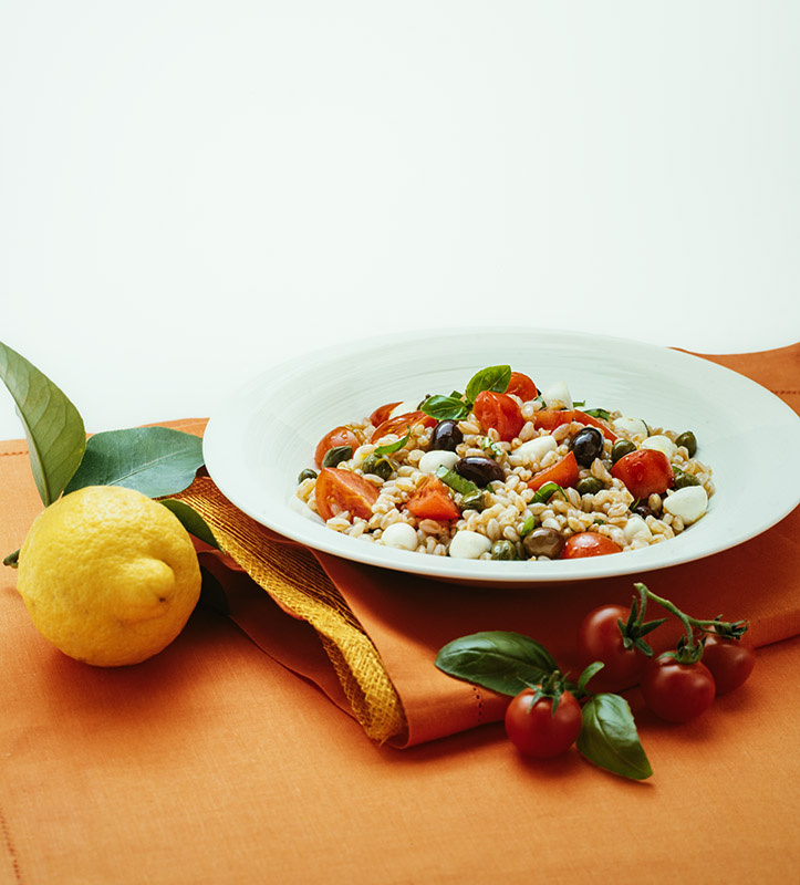 INSALATA DI ORZO, POMODORI E OLIVE - 7341 - immagine 1