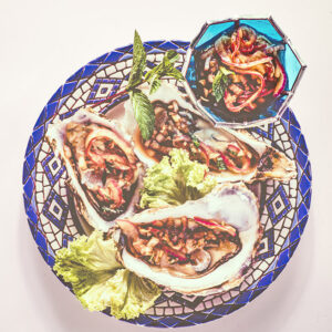 OSTRICHE IN SALSA AROMATICA - 7347