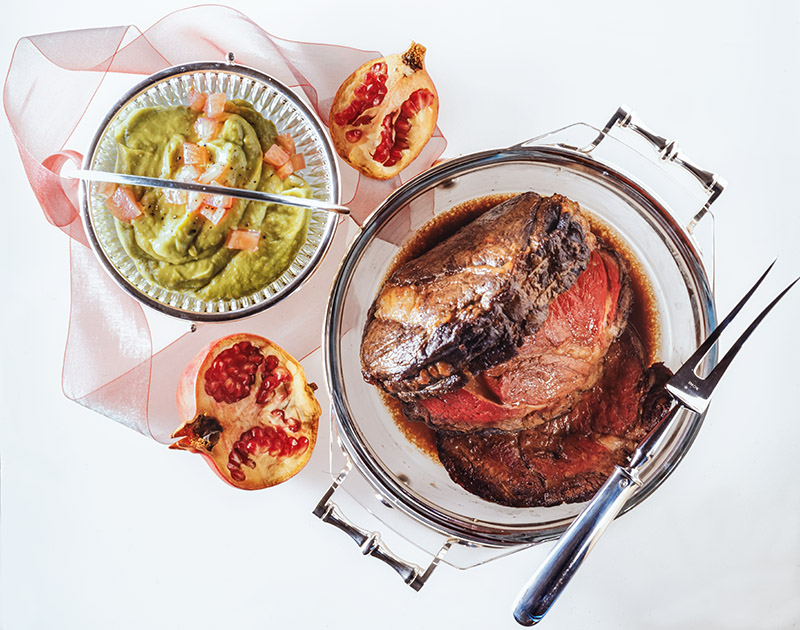 BRASATO AL VINO ROSSO E GUACAMOLE - 7984 - immagine 1