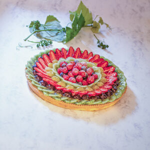 CROSTATA DI FRUTTA E UVA - 1787