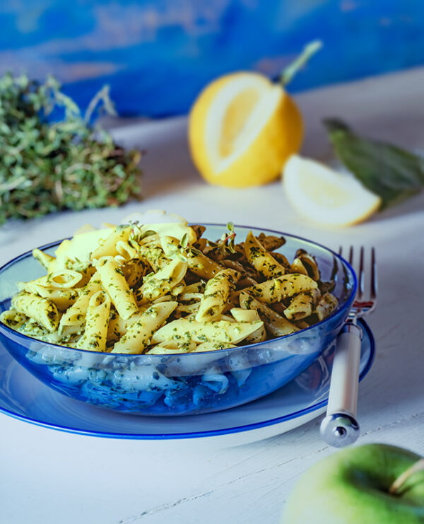 PENNE CON LIMONE PREZZEMOLO, MELA VERDE - 6990