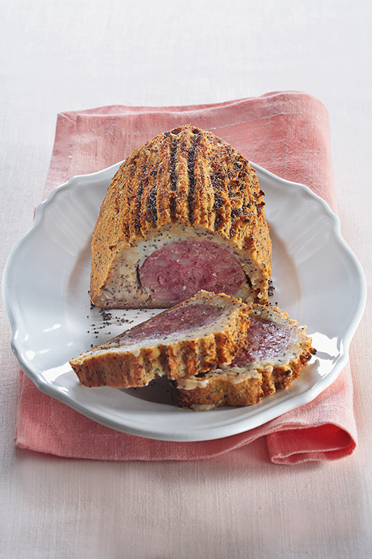 COTECHINO IN CROSTA DI PURÈ ALLA PAPRICA E SEMI DI PAPAVERO - 0227